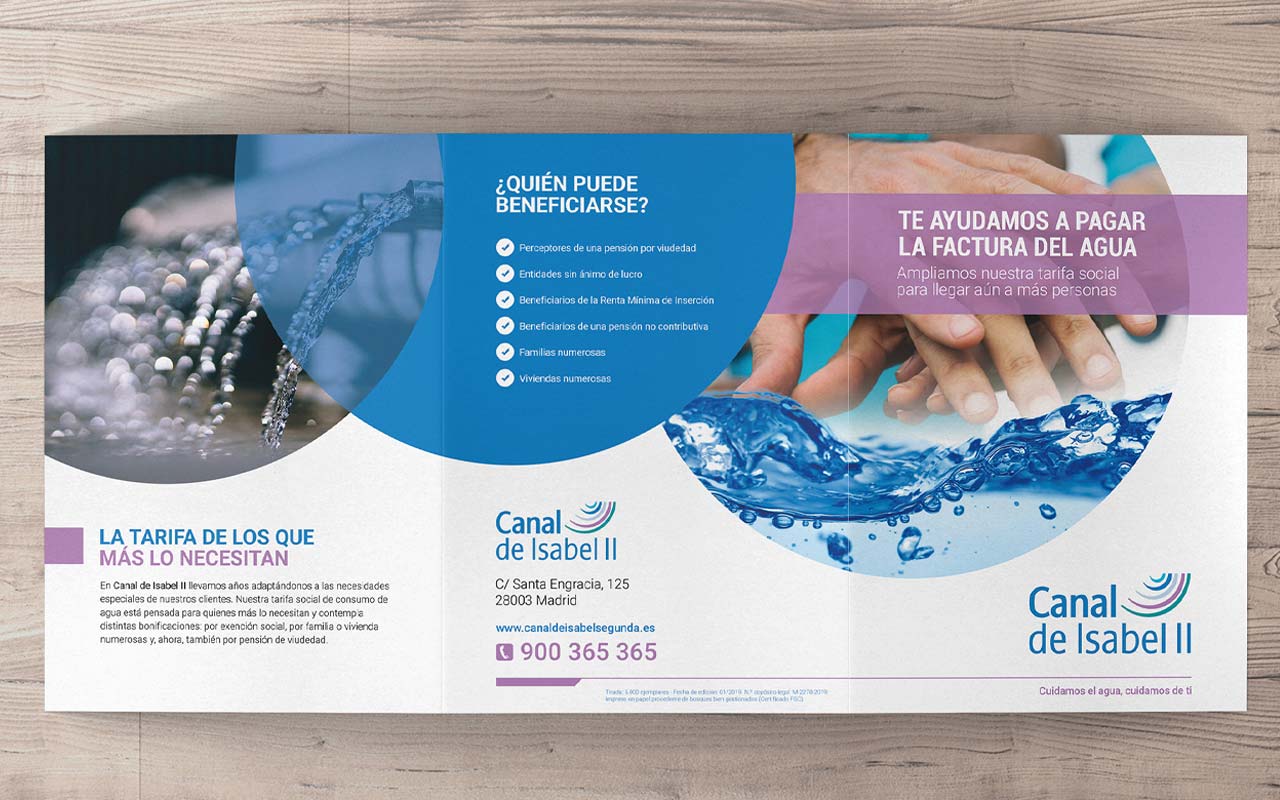 Canal Isabel II | Campaña Tarifa Social 2019. A Global Agency